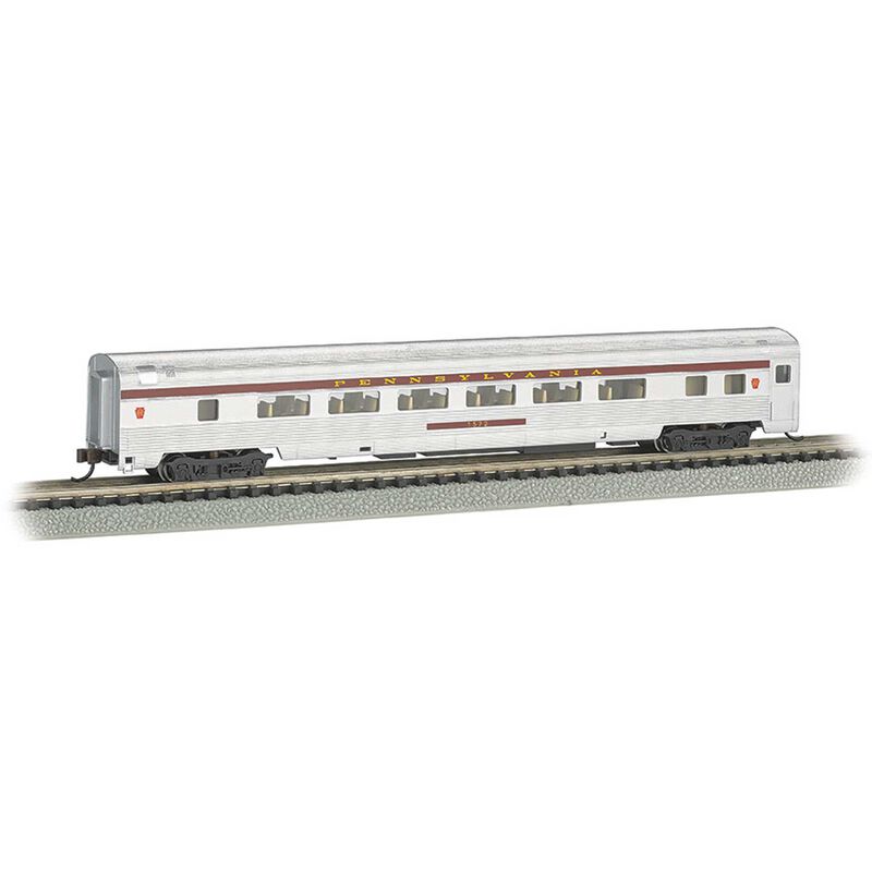 N Scale 85' Streamline Fluted Coach PRR #1572