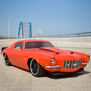 1/10 1972 Chevy Camaro SS V100 4WD Brushed RTR, Orange