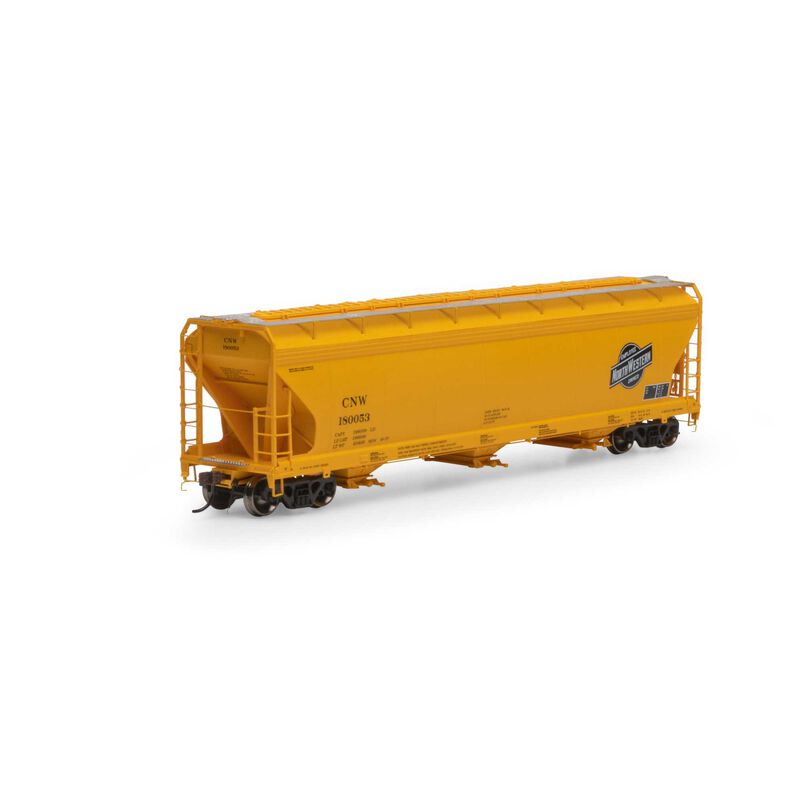 HO ACF 4600 3-Bay CF Hopper, C&NW #180053