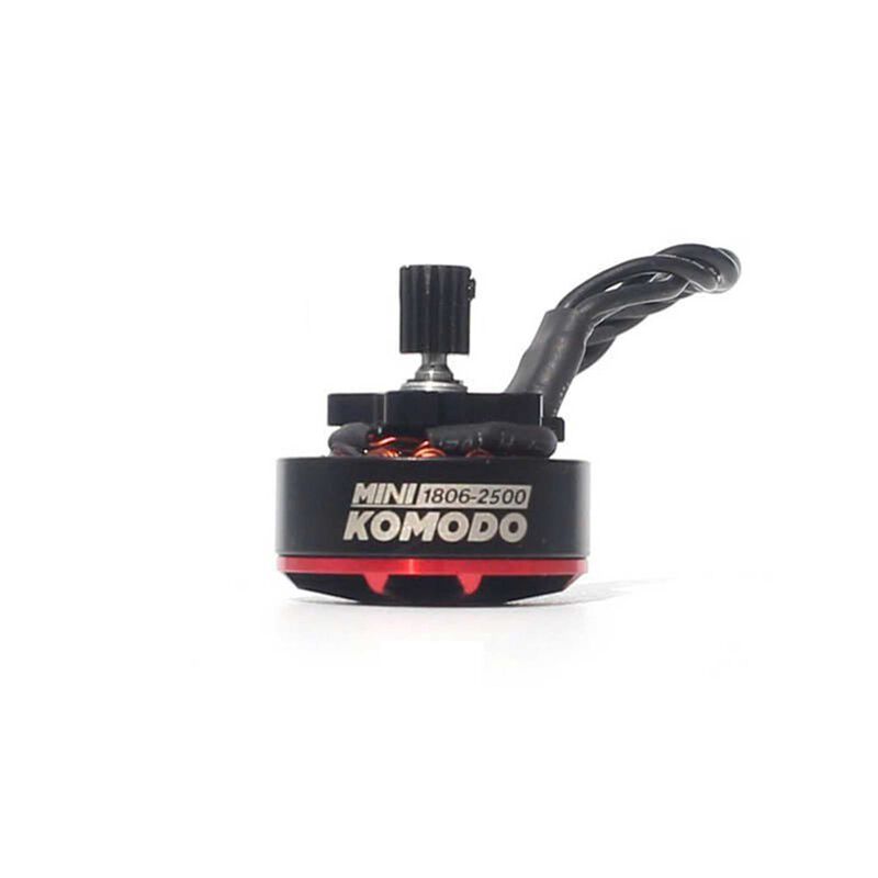 Mini Komodo 1806-2000Kv Brushless Motor with 16T Steel Pinion: SCX24
