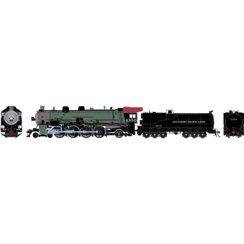 HO 4-8-2 MT-4, SP/Early Green Boiler #4350