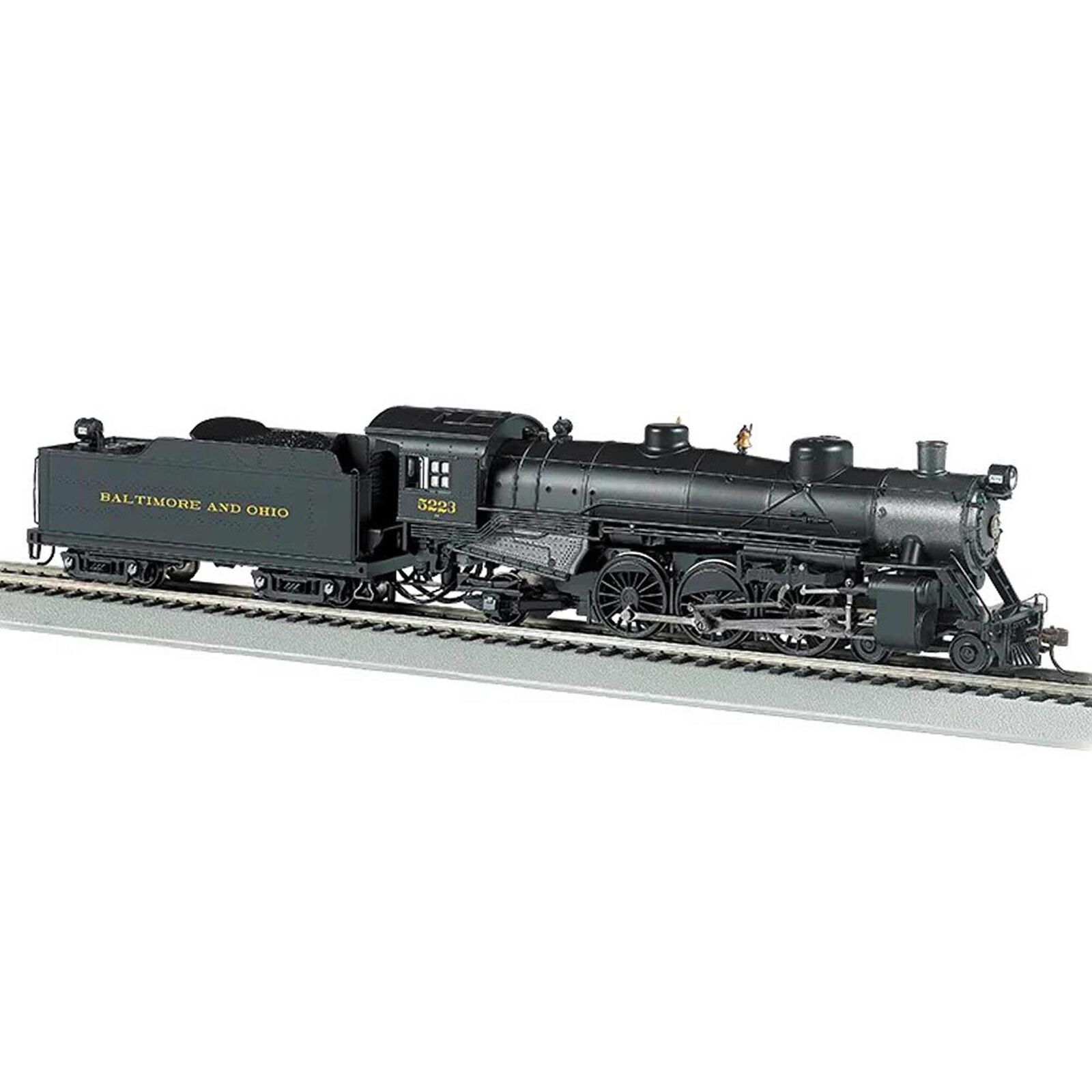 HO USRA 4-6-2 Steam Locomotive with DCC, BALTIMORE & OHIO 5223