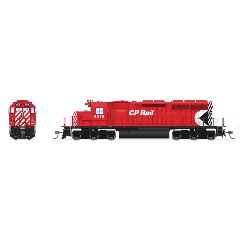 HO, EMD SD40, CP 5542, PacMan Scheme, Paragon  4