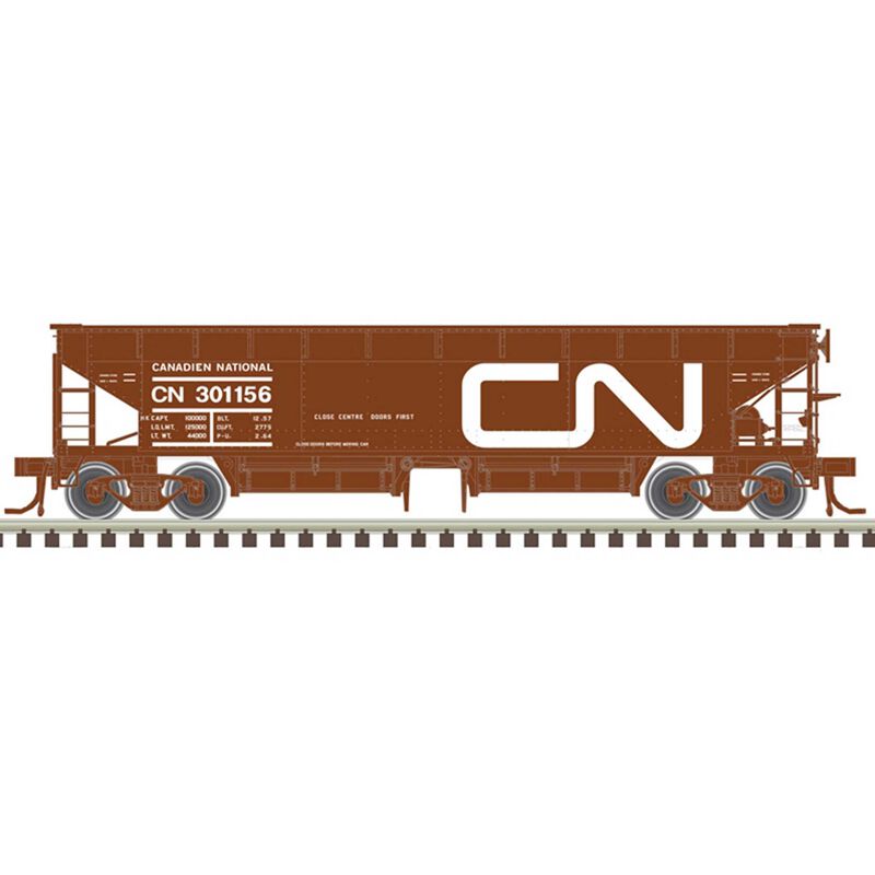 HO 70 Ton HartBallast Car CN 301218, 301244, 301263