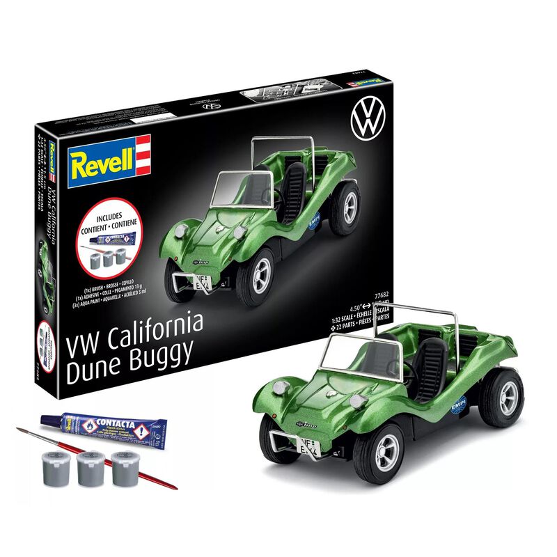 CARRERA REVELL OF AMERICAS INC 1/32 VW California Dune Buggy All-Included Model Kit