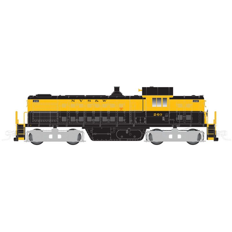 HO RS1 w DCC & Sound NYS&W #240