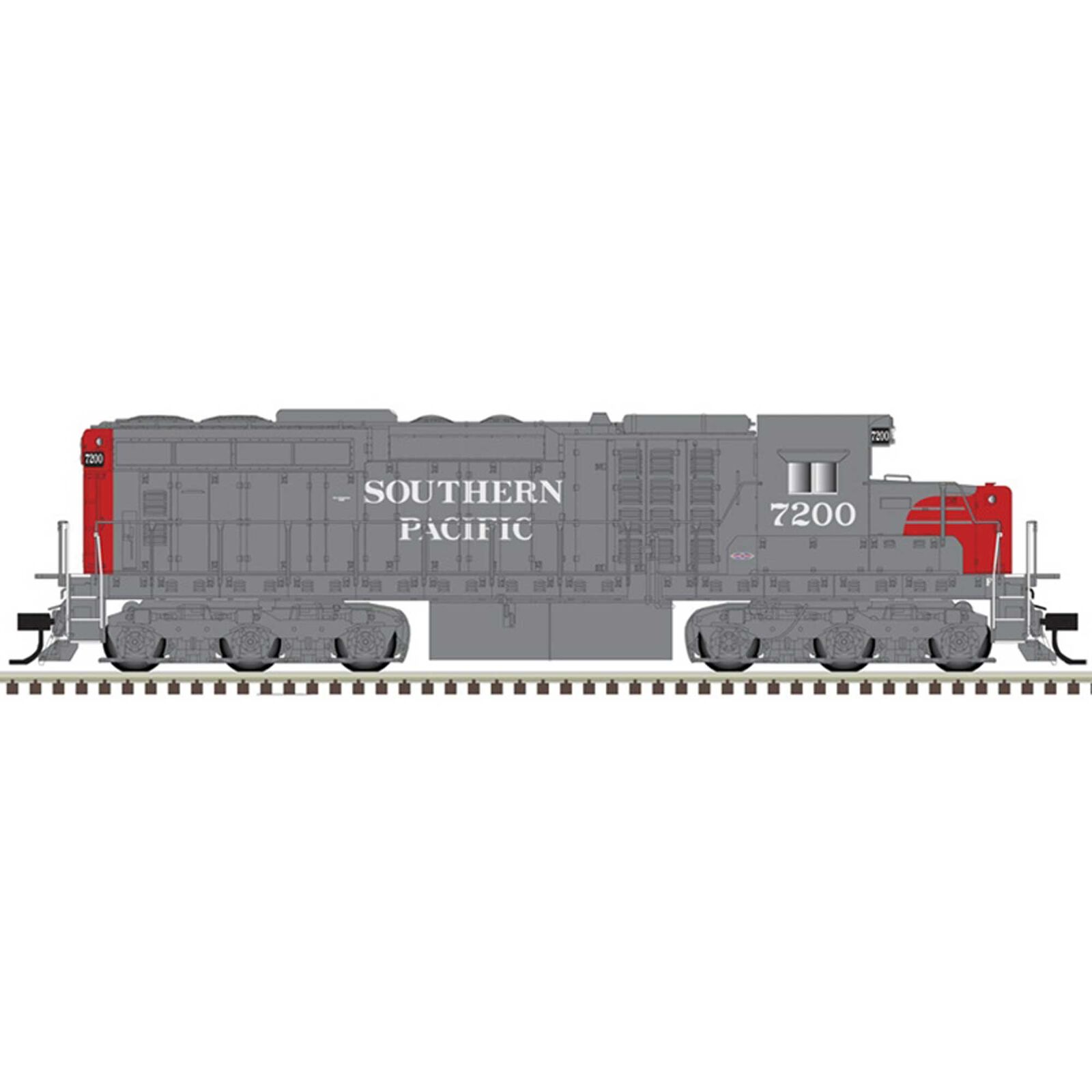 Southern Pacific 7201 (Gray Red)
