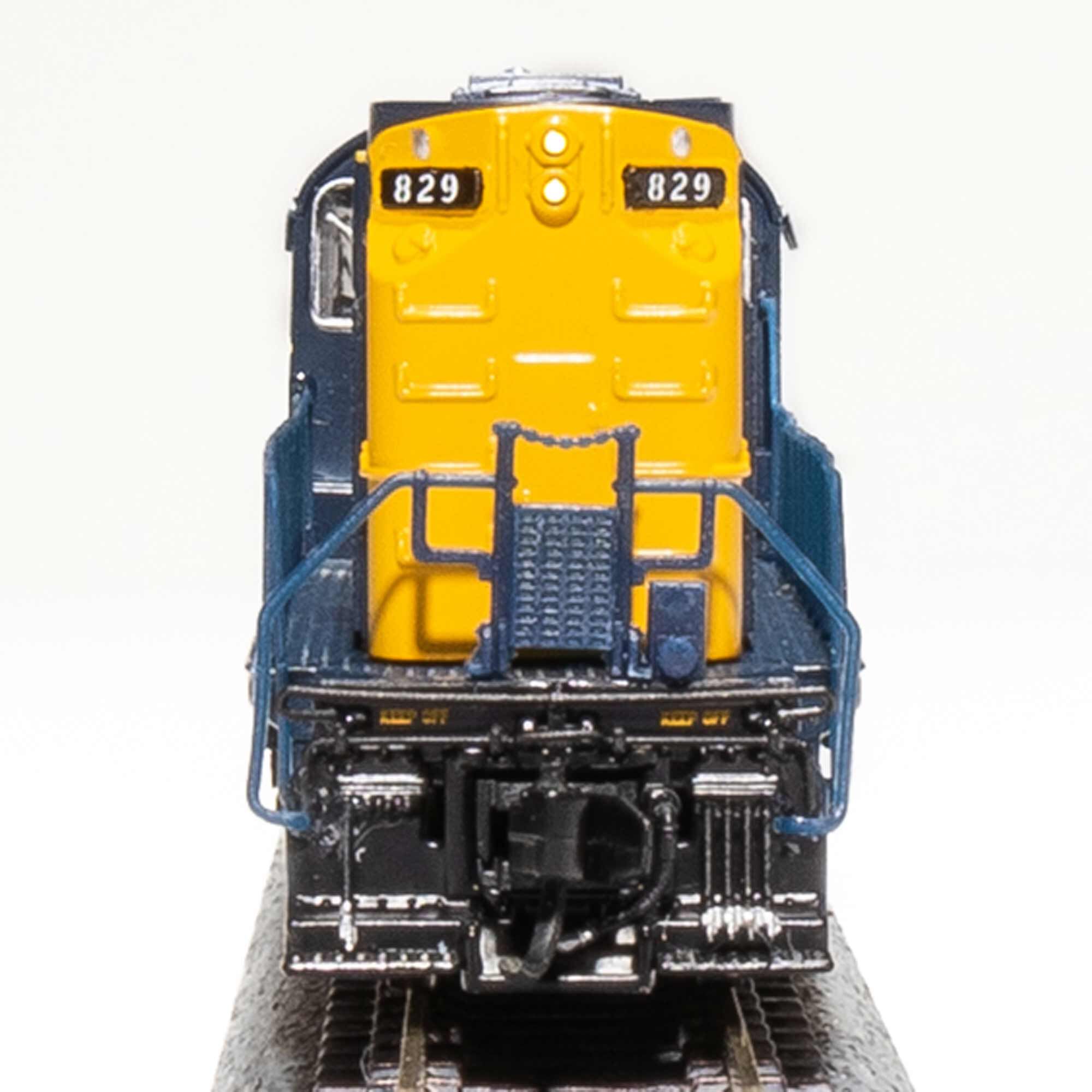 Broadway Limited Imports N Alco RSD-15 Locomotive, Blue/Yellow