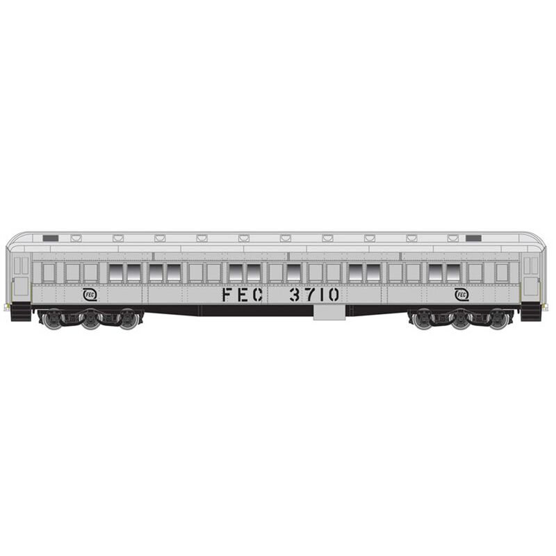 HO Paired Window Coach Florida East Coast MOW 3712