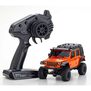 1/28 Jeep Wrangler Unlimited Rubicon Mini-Z 4x4 Crawler RTR, Metallic Punk`n w/ Accessories