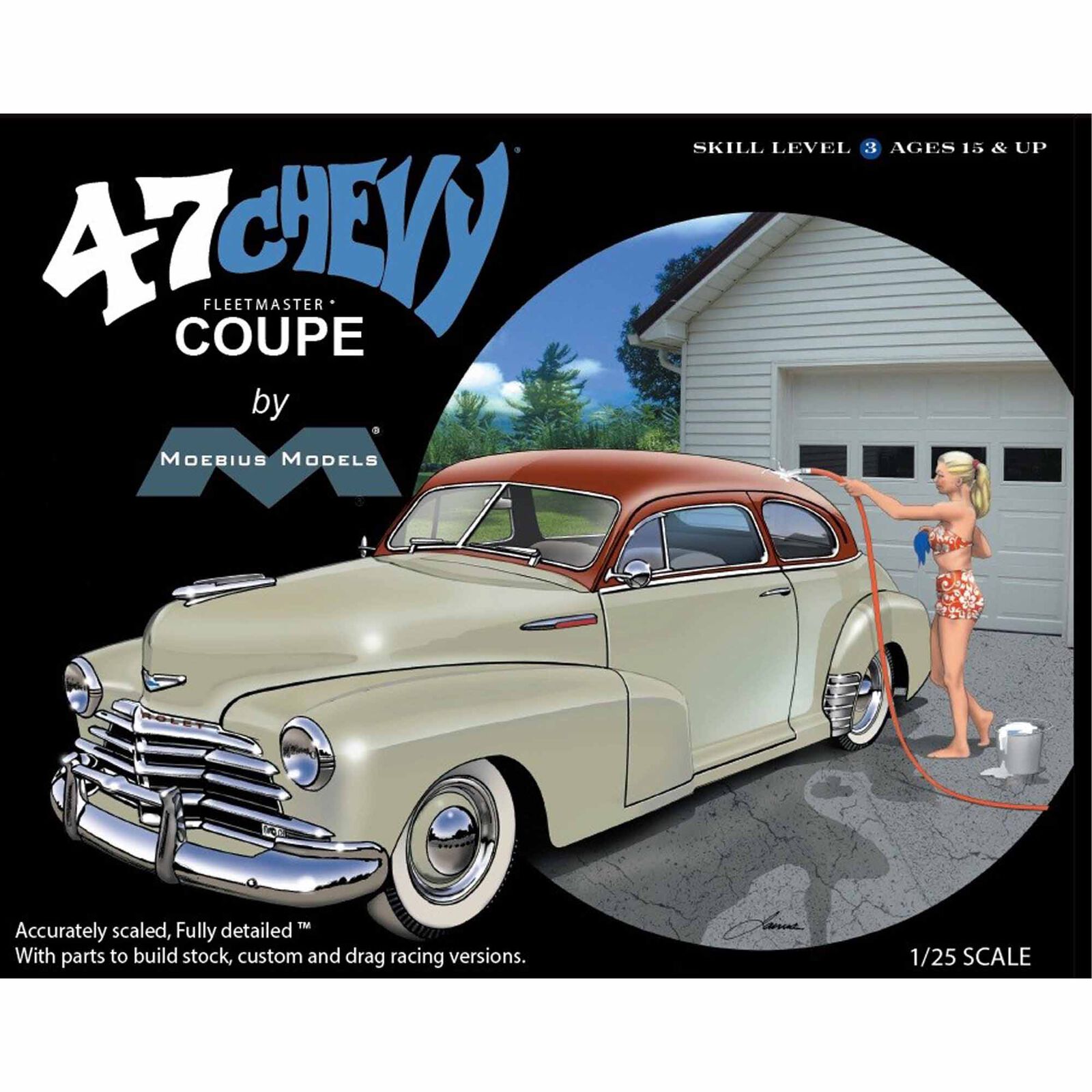 1/25 1947 Chevy Coupe Model Kit