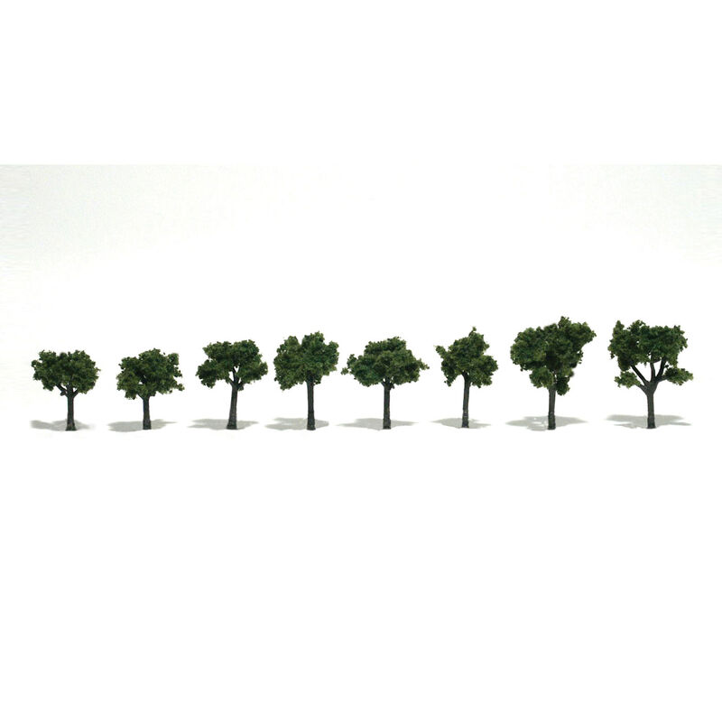Ready-Made Tree, Medium Green .75-1.25" (8)