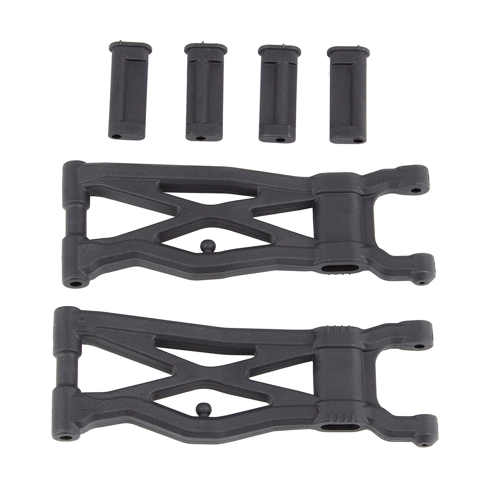 Factory Team Carbon Fiber Rear Suspension Arms, 1/10 Team Associated RC10T6.1