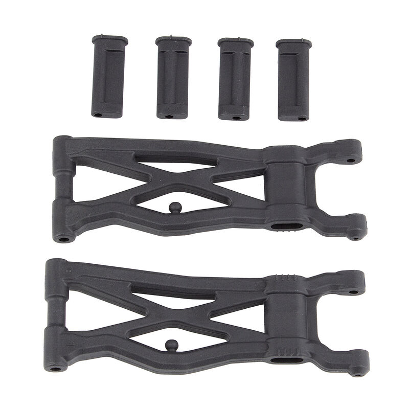 Factory Team Carbon Fiber Rear Suspension Arms, 1/10 Team Associated RC10T6.1