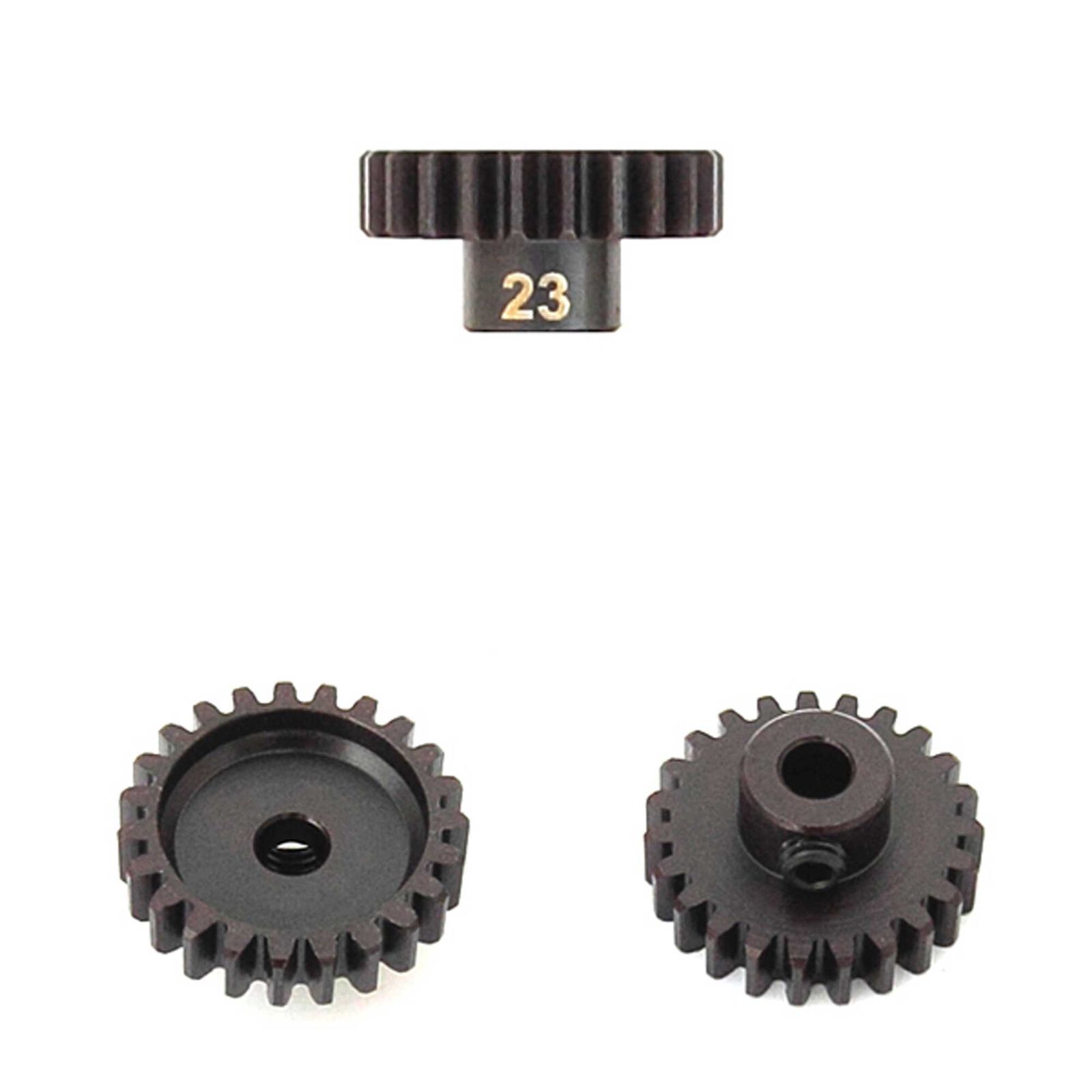M5 Pinion Gear, 23T, MOD1, 5mm Bore, M5 Set Screw