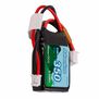 7.4V 350mAh 2S 30C LiPo Battery: JST