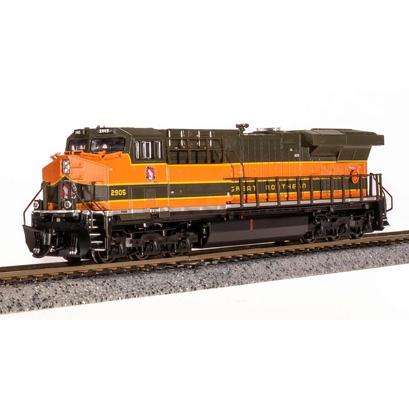 N GE ES44AC Locomotive, Empire Builder, Paragon4, GN #2905