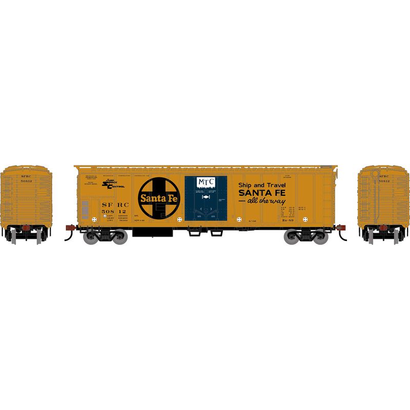 HO RND 50' Exterior Post Mechanical Reefer, SFRC #50812