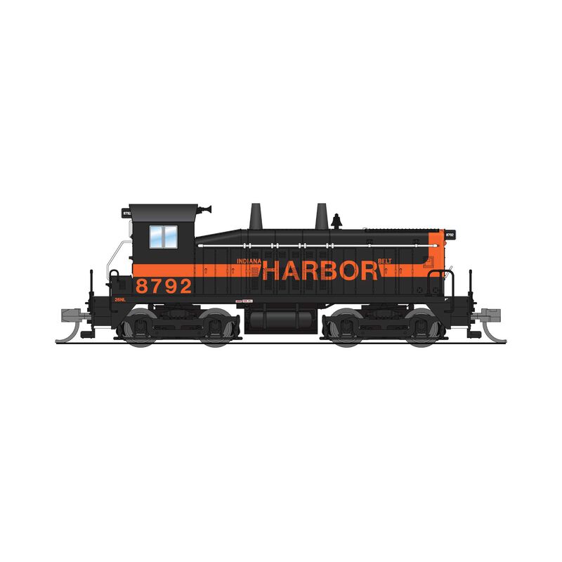 EMD NW2 Switcher, IHB 8792, Black & Orange, No-Sound / DCC-Ready, N
