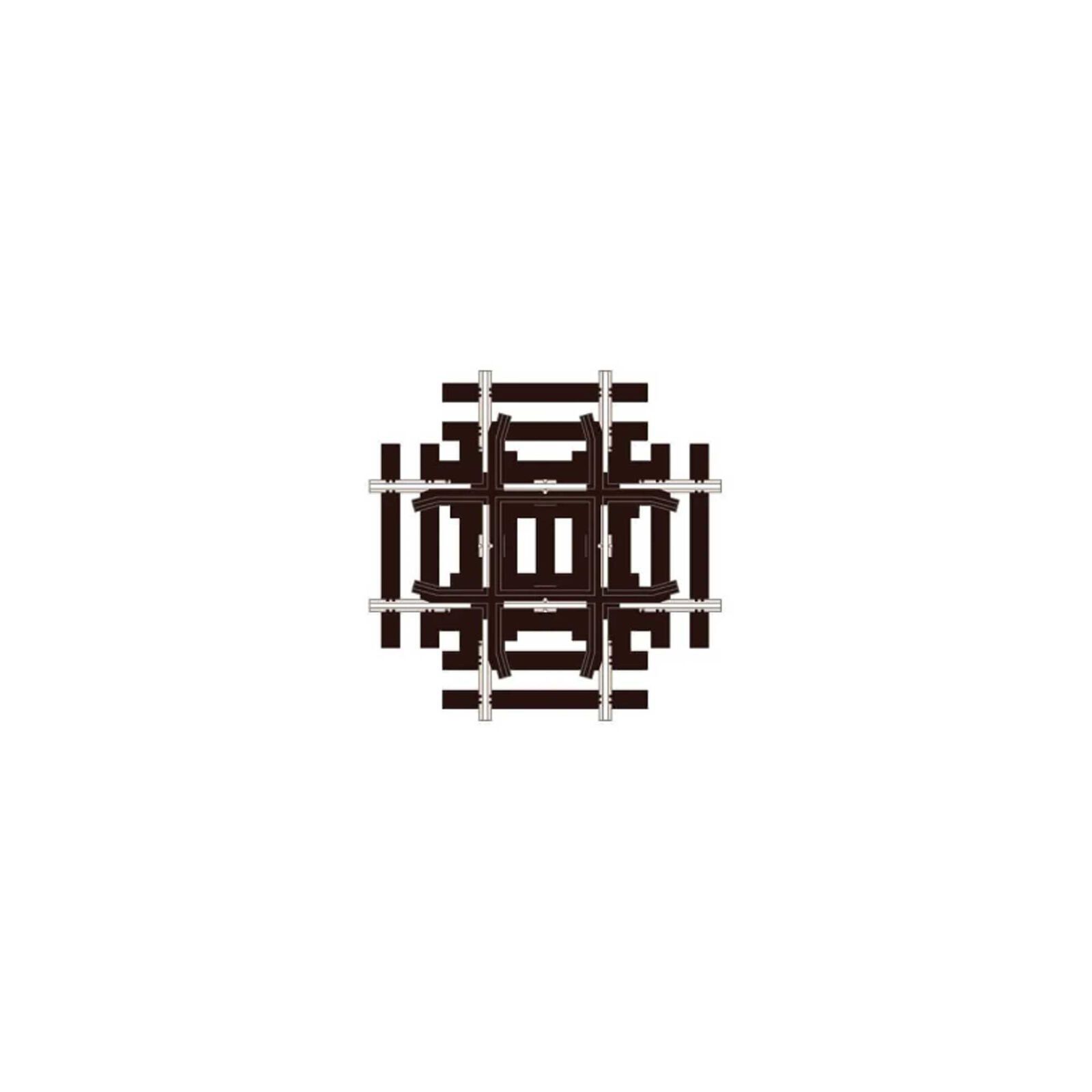 HO Code 83 Insulfrog 90-Degree Crossing