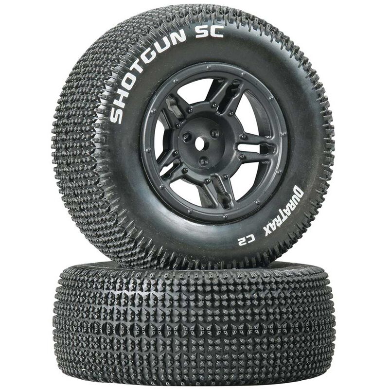 Shotgun SC Tire C2 Mounted Rear Tires: Slash (2)
