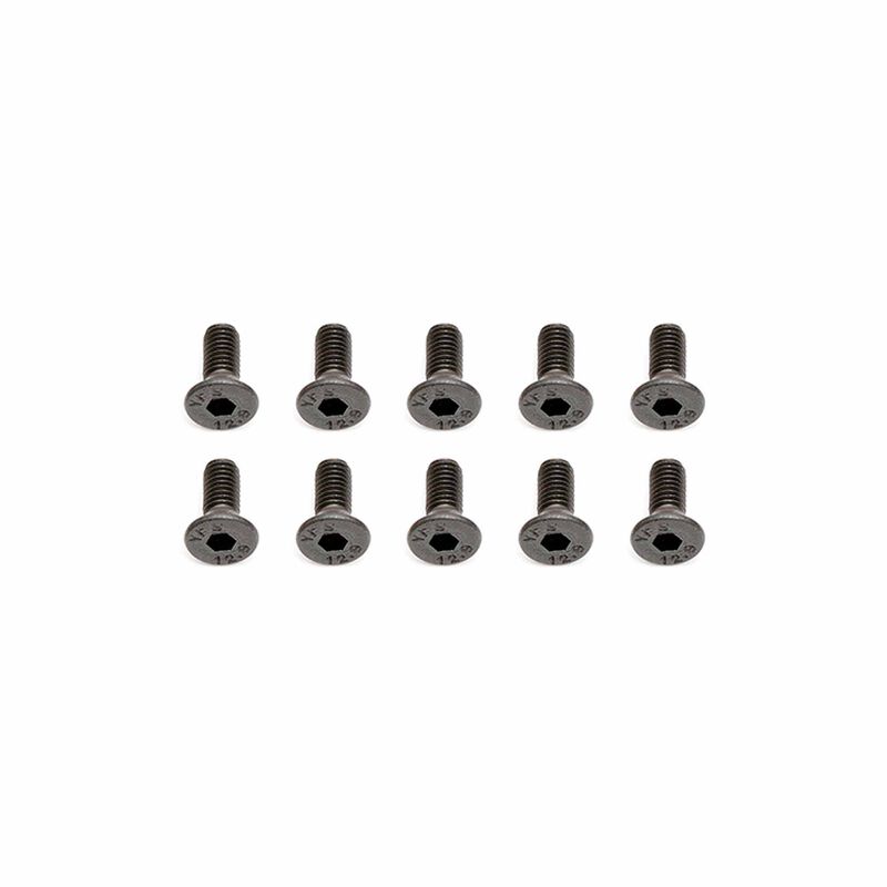 M3x8mm Flat Head Hex Screw