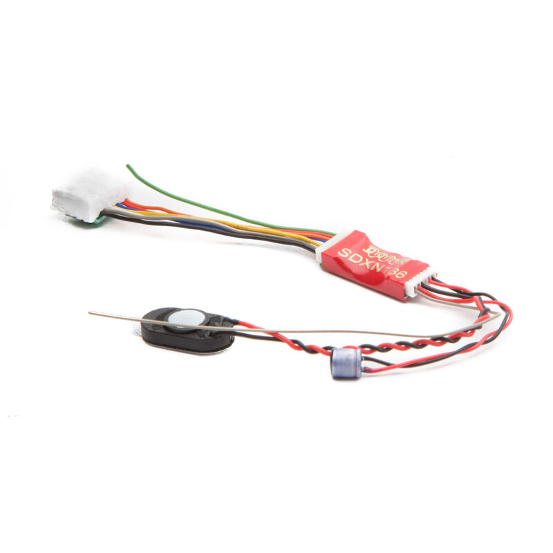 N 16-Bit Sound Decoder, Motor/6-Functions 1A