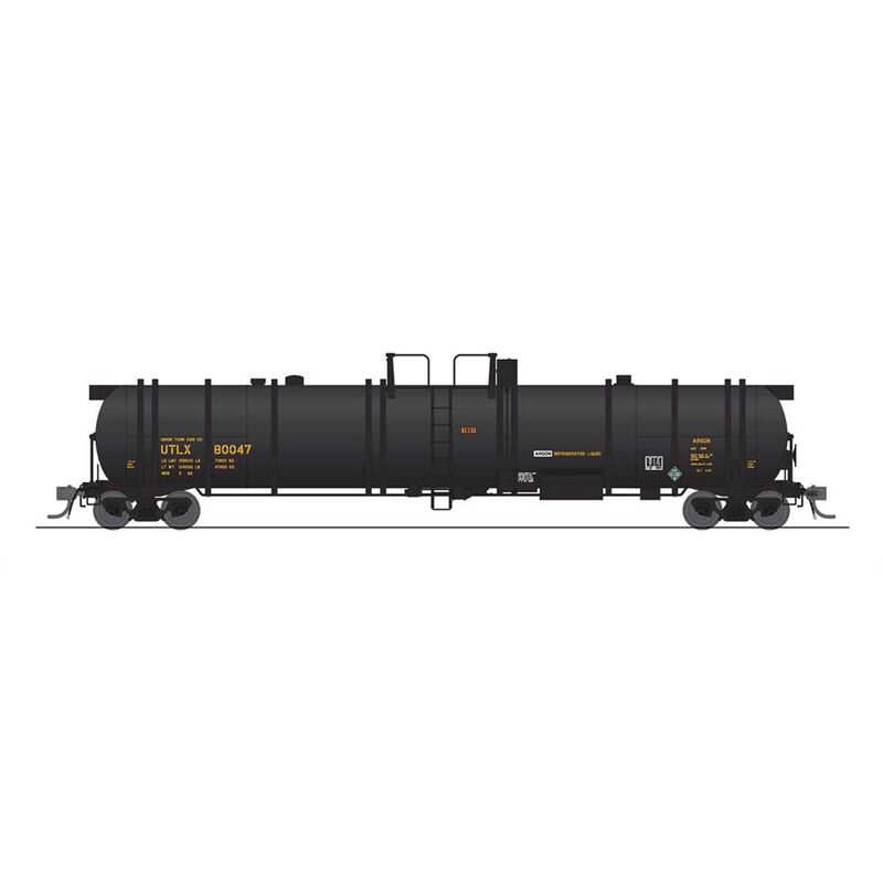 HO Cryogenic Tank Car, UTLX Black (2)
