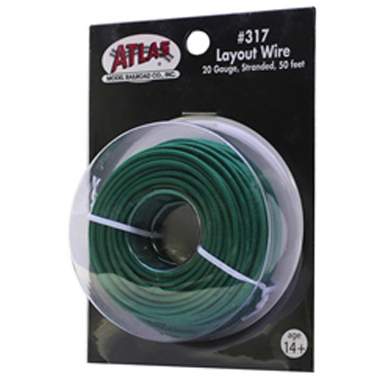 Green Wire (Stranded, #20 AWG; 50' Spool)