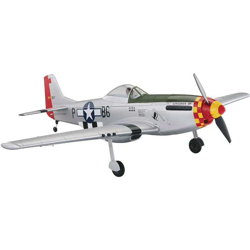 P-51 Mustang Silver EP Rx-R 40"