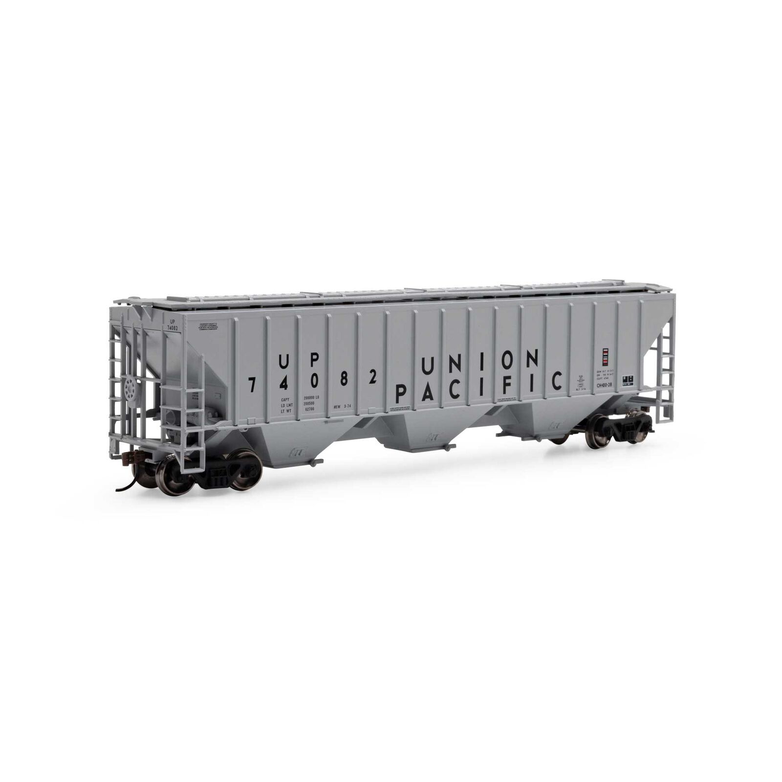 HO PS4740 Covered Hopper, UP #74225