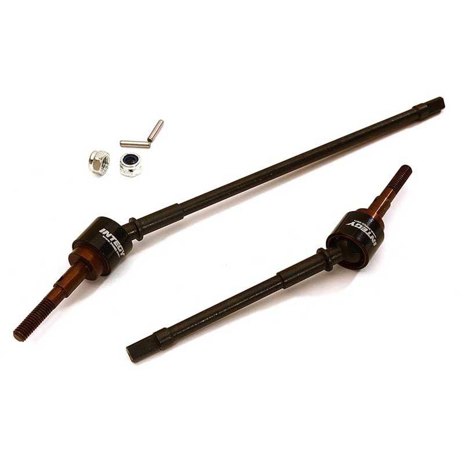 Front Drive Shaft Set, Black: 1/10 Wraith, RR10 Bomber, SMT10