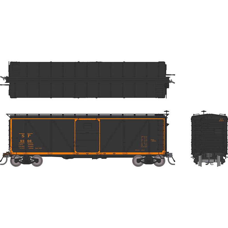 HO B-50-15 Box Overnight Rebuilt with Viking Roof SP Single