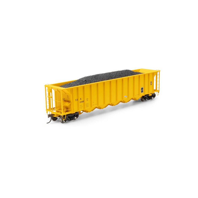 HO Ortner 5-Bay Rapid Discharge Hopper, SSIX #5091 / 5094 / 5098 / 5099 / 5101 (5)