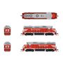 HO EMD GP30, BN 2250, CBQ Chinese Red w/ BN patch, Paragon4 Sound/DC/DCC