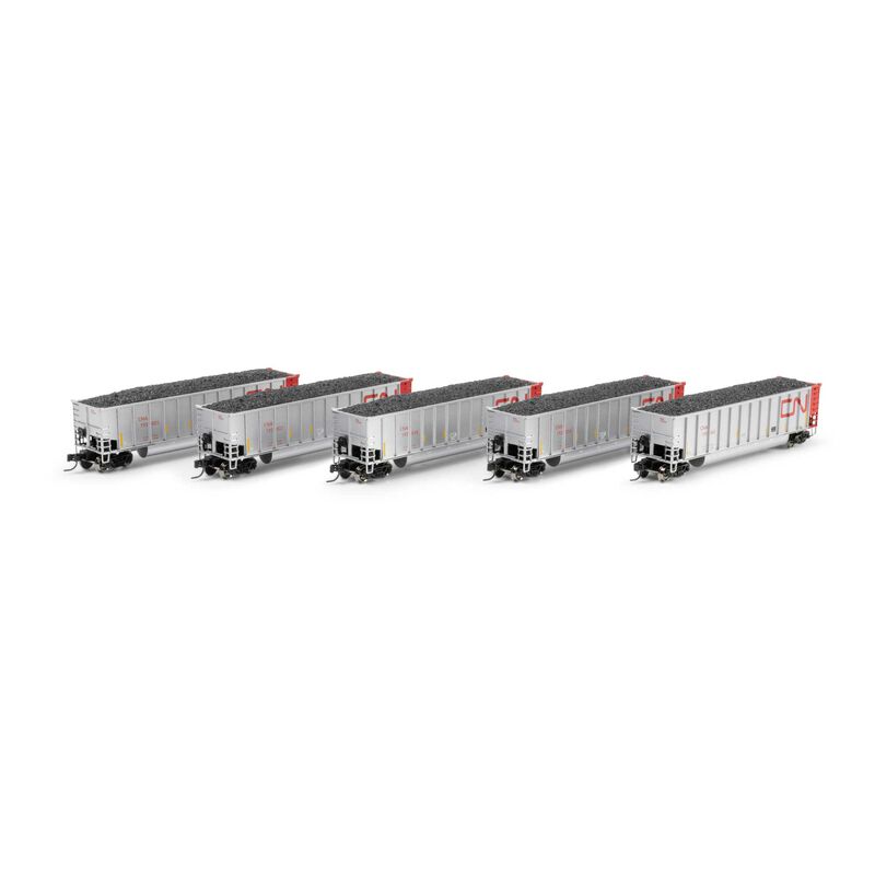 Athearn N ATH Bethgon Coalporter w/Coal Load, CNA #192025/192037/192048/192054/192062 (5)