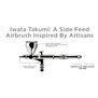 Micron Takumi Side Feed Dual Action Airbrush