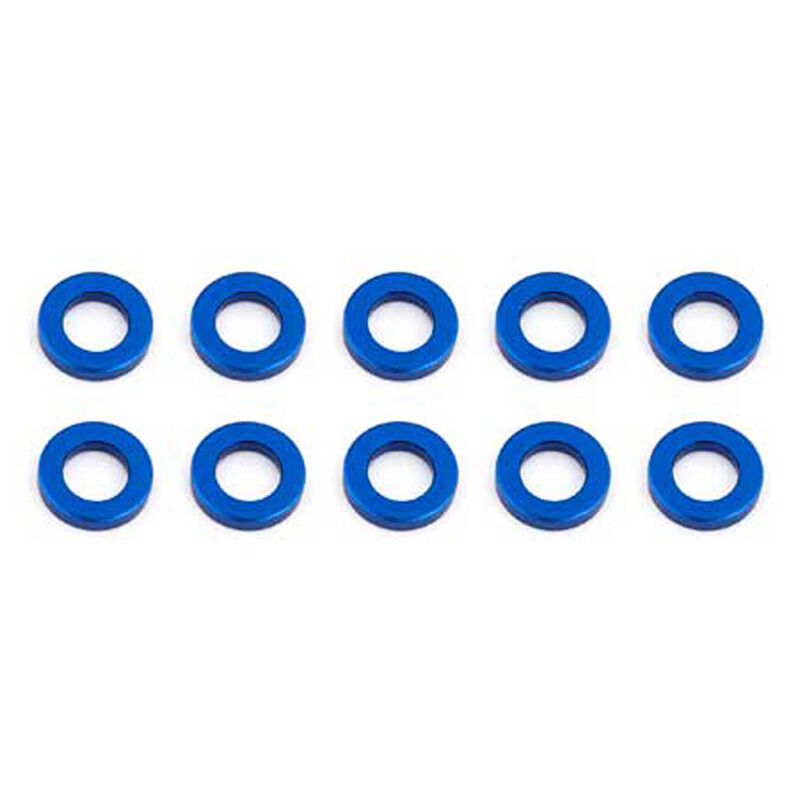 Aluminum 5.5x1mm Ballstud Washers, 1/10 Team Associated SC10 (10)