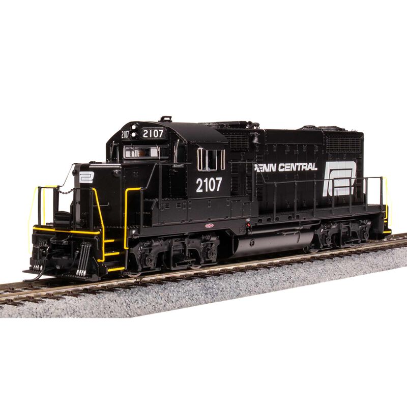 HO EMD GP20 Locomotive, Black with White, Paragon 4, PC 2107