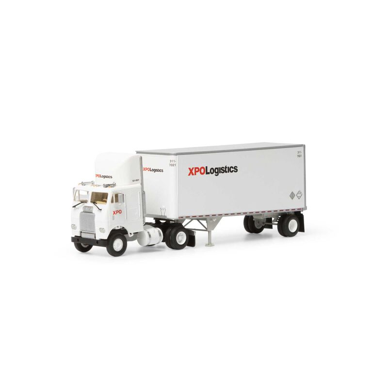 HO RTR FL-2 Axle with 28' Trailer XPO