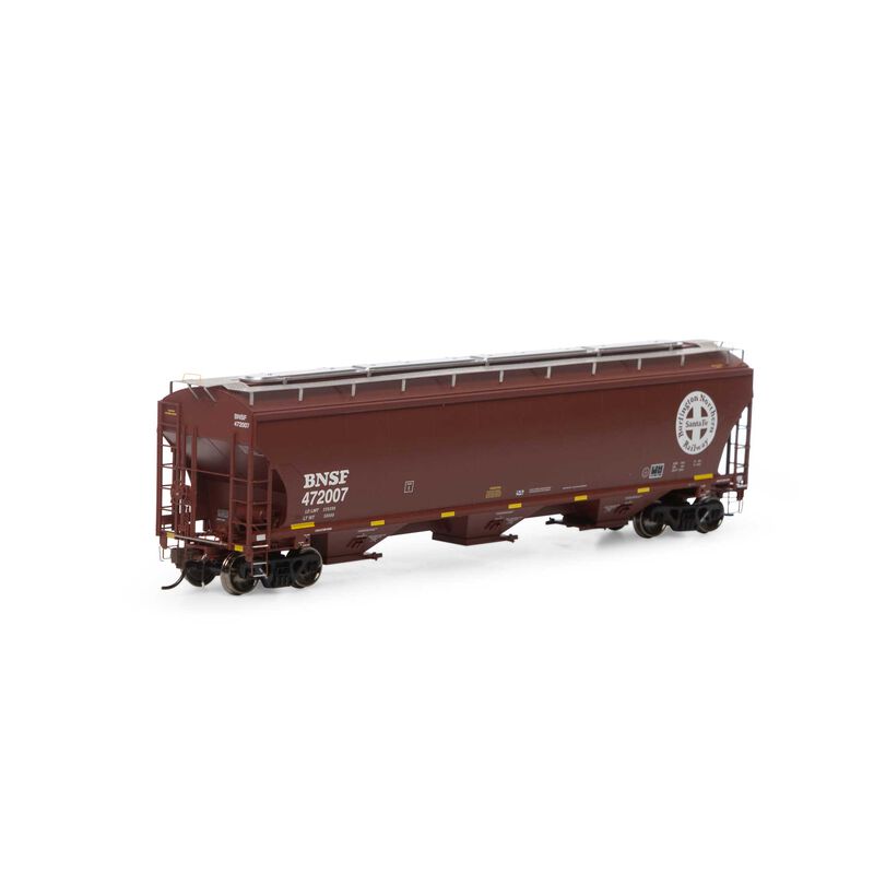 HO Trinity 3-Bay Hopper BNSF Circle Cross #472007