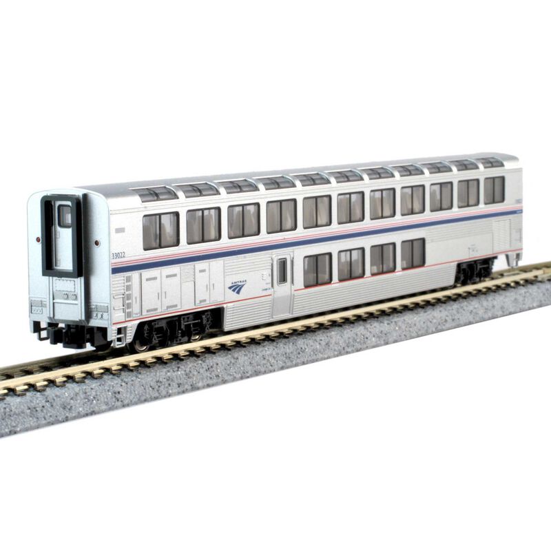 Kato USA, Inc. N Amtrak Superliner Phase VI 6-Unit Bookcase Set