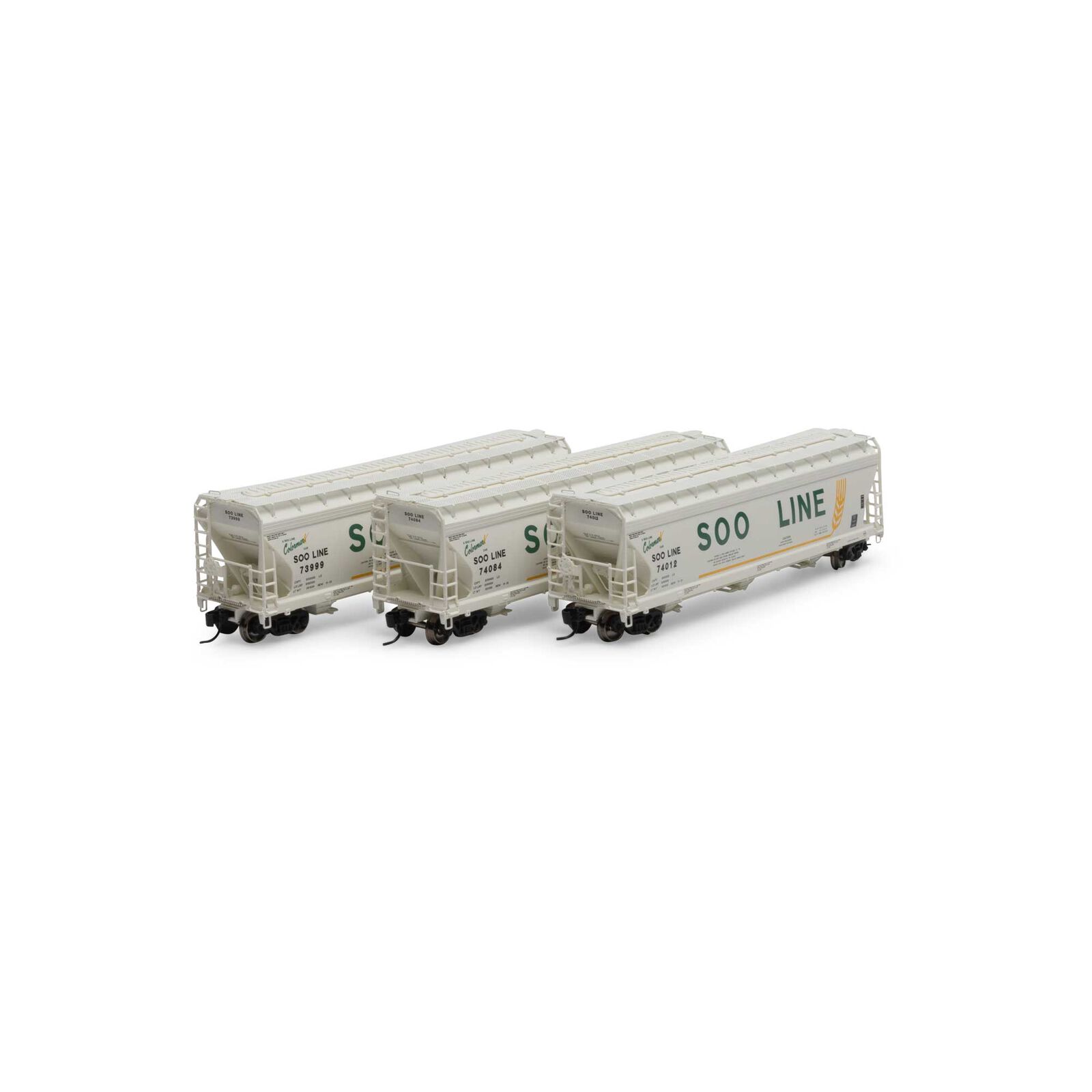 N ACF 4600 3-Bay Center Flow Hopper, SOO (3)