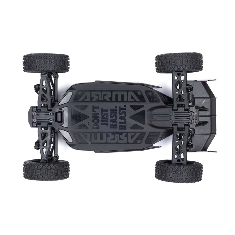 Plaques De Protection Châssis En Acier Pour Arrma Typhon Grom 1/18 - Avant Et Arrière - Amélioration RC