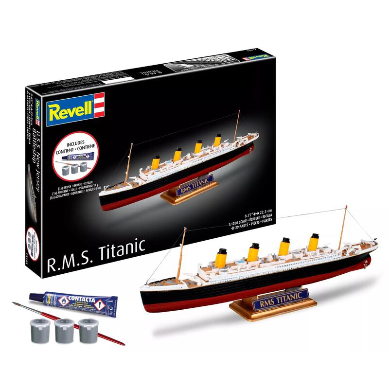 CARRERA REVELL OF AMERICAS INC 1/1200 R.M.S. Titanic All-Included Model Kit