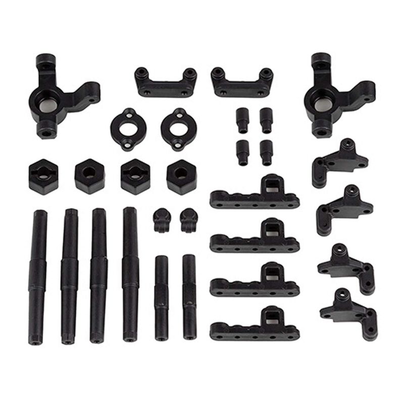 Steering Blocks & Frame Mount Spacers Set, 1/12 Element Enduro12