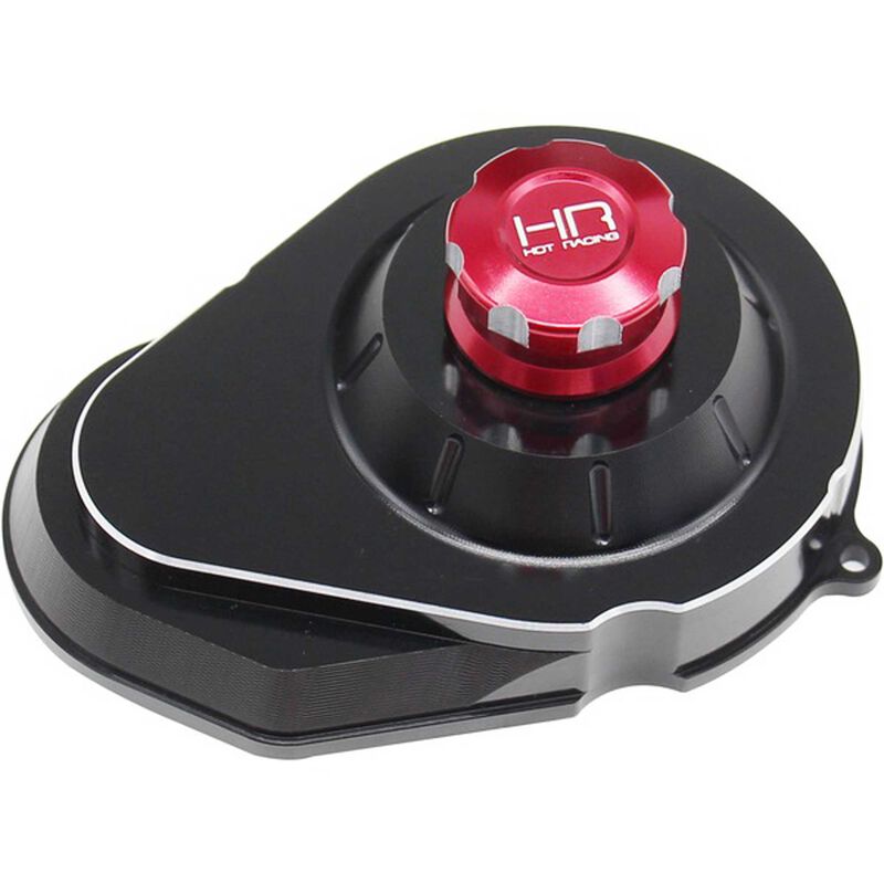 Aluminum LCX Transmission Spur Gear Cover: SCX10 II RTR