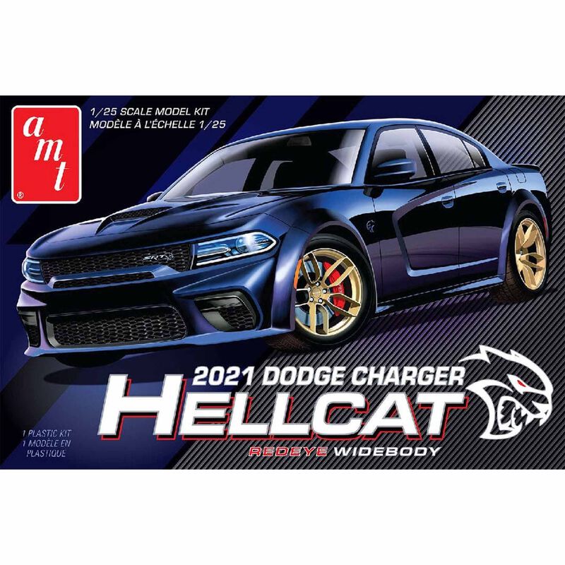 1/25 Dodge Charger HellCat Redeye Widebody Model Kit