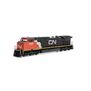 HO Dash 9-44CW Locomotive Sound-Ready, CN #2616