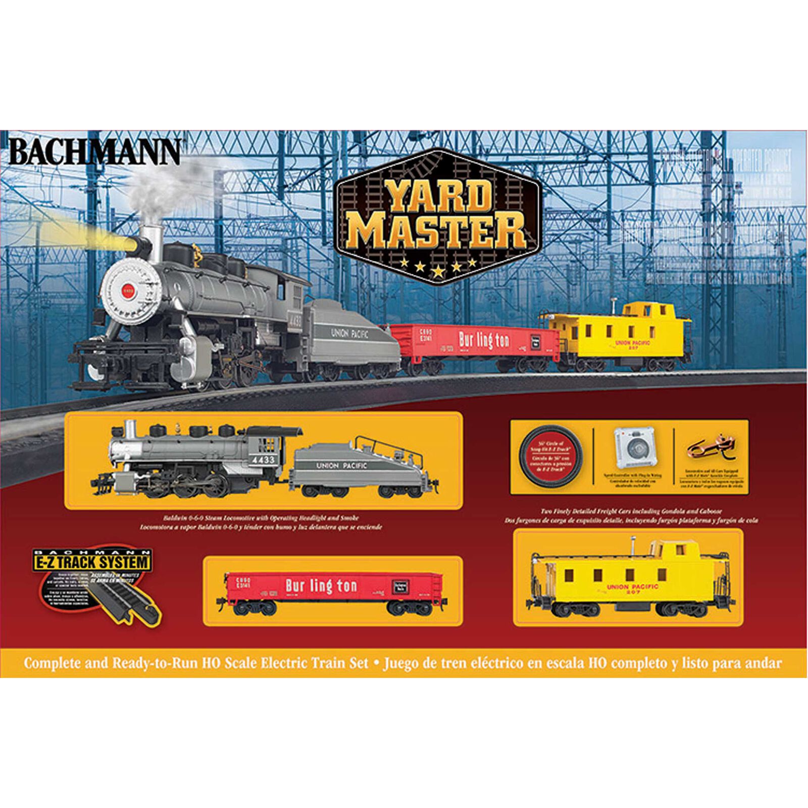 Bachmann Industries Ho Yard Master Ready To Run Electric Train Set
